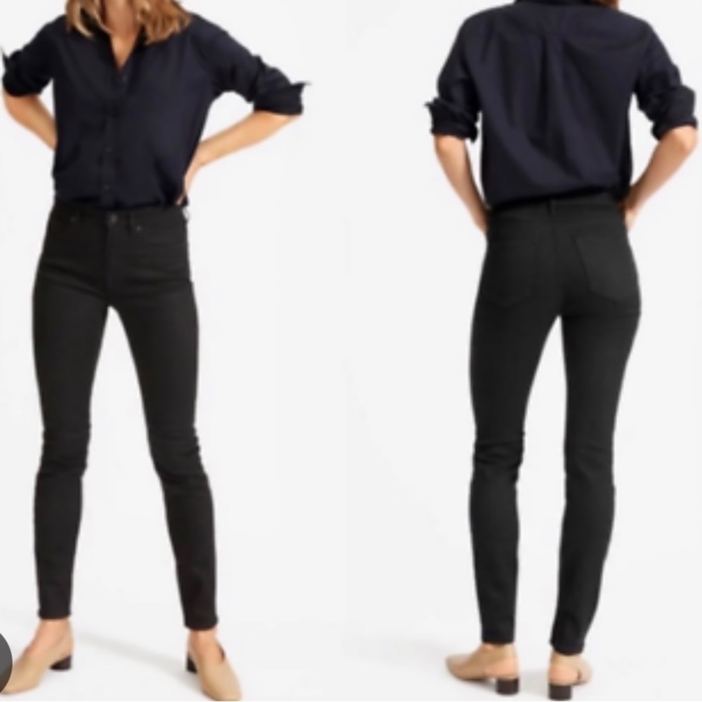 Everlane Jeans Everlane
Skinny Mid Rise Black Jeans size 25